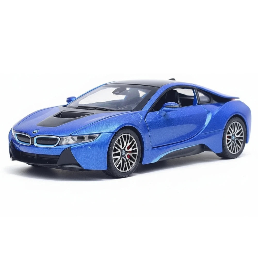 [TOY] 1:32 BMW 2013 I12 i8 Blue Model Car Die-Cast