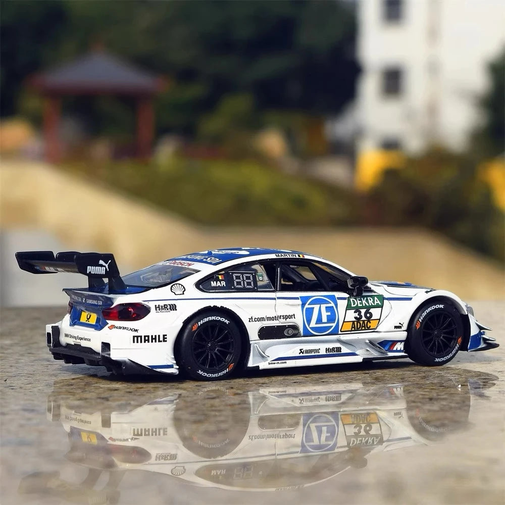 [TOY] 1:32 BMW 2017 F82 M4 DTM Hungaroring #36 Model Car Die-Cast