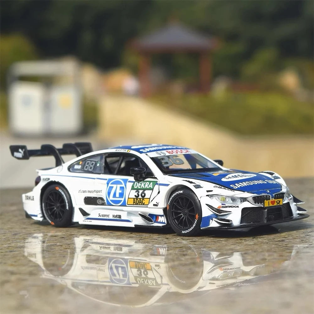 [TOY] 1:32 BMW 2017 F82 M4 DTM Hungaroring #36 Model Car Die-Cast