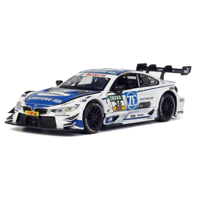 [TOY] 1:32 BMW 2017 F82 M4 DTM Hungaroring #36 Model Car Die-Cast