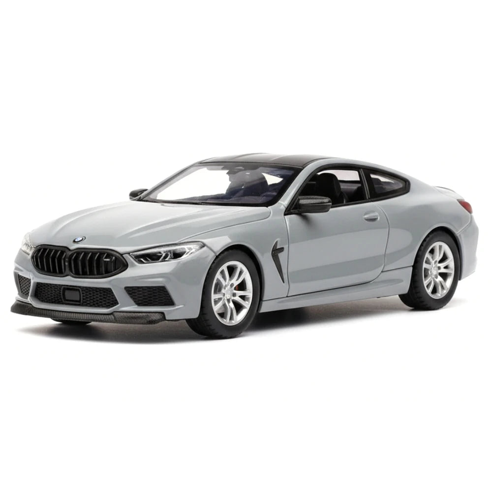[TOY] 1:32 BMW 2017 G15 M8 Gray Model Car Die-Cast