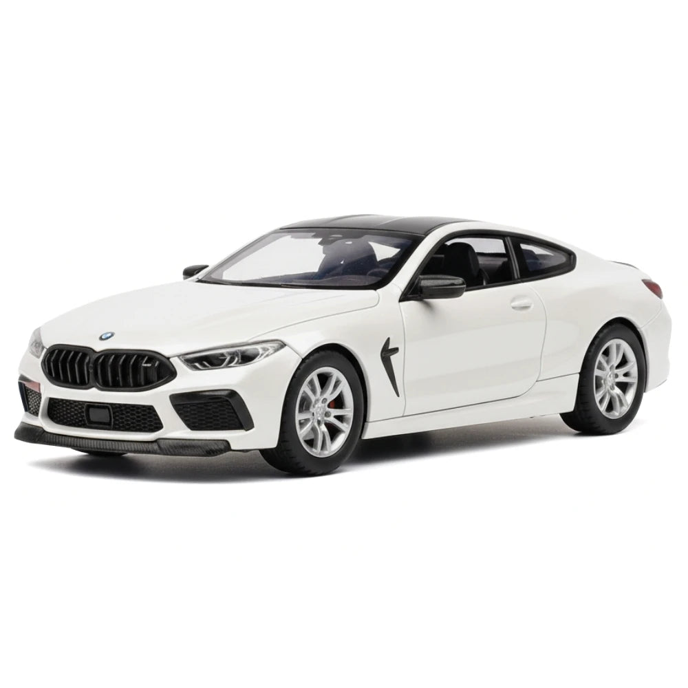 [TOY] 1:32 BMW 2017 G15 M8 White Model Car Die-Cast