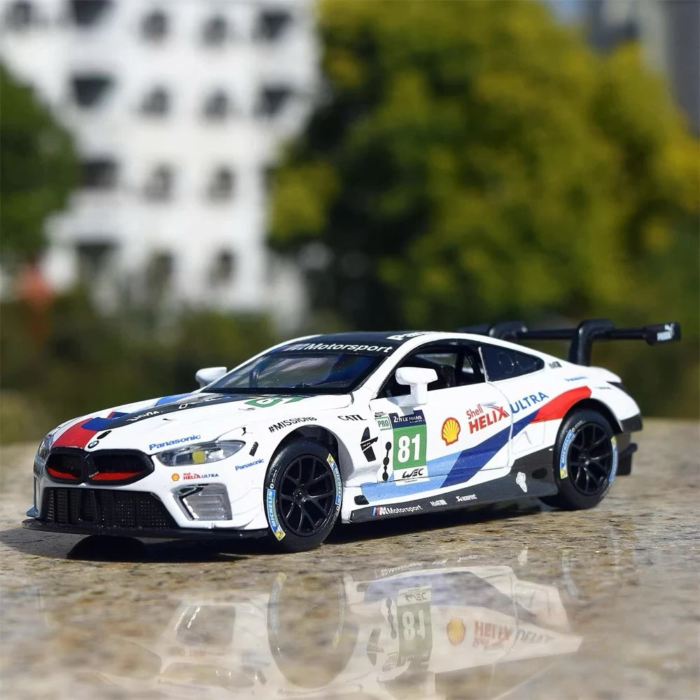 [TOY] 1:32 BMW 2018 F92 M8 GTE #81 Model Car Die-Cast