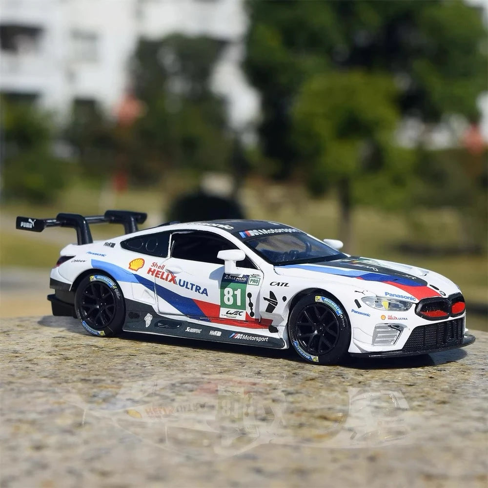 [TOY] 1:32 BMW 2018 F92 M8 GTE #81 Model Car Die-Cast