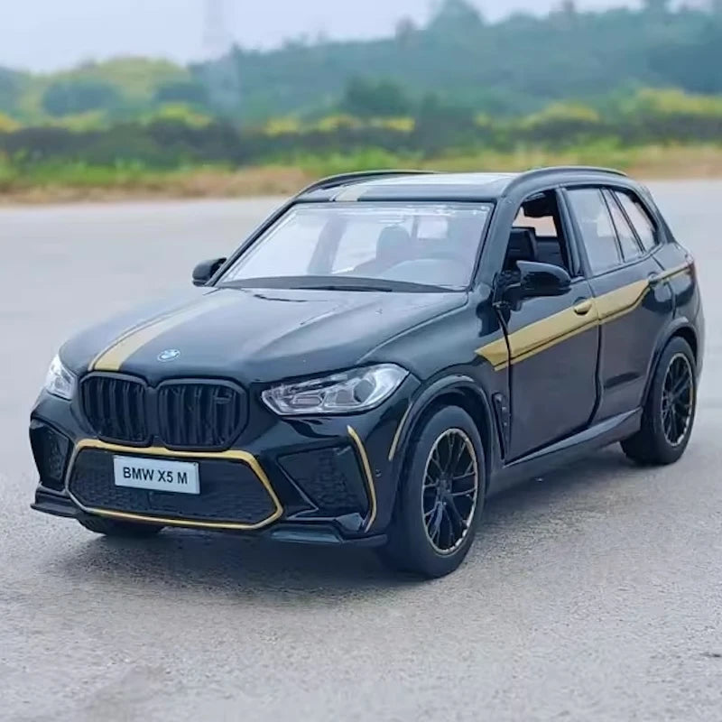 [TOY] 1:32 BMW 2019 F95 X5 M Black Model Car Die-Cast