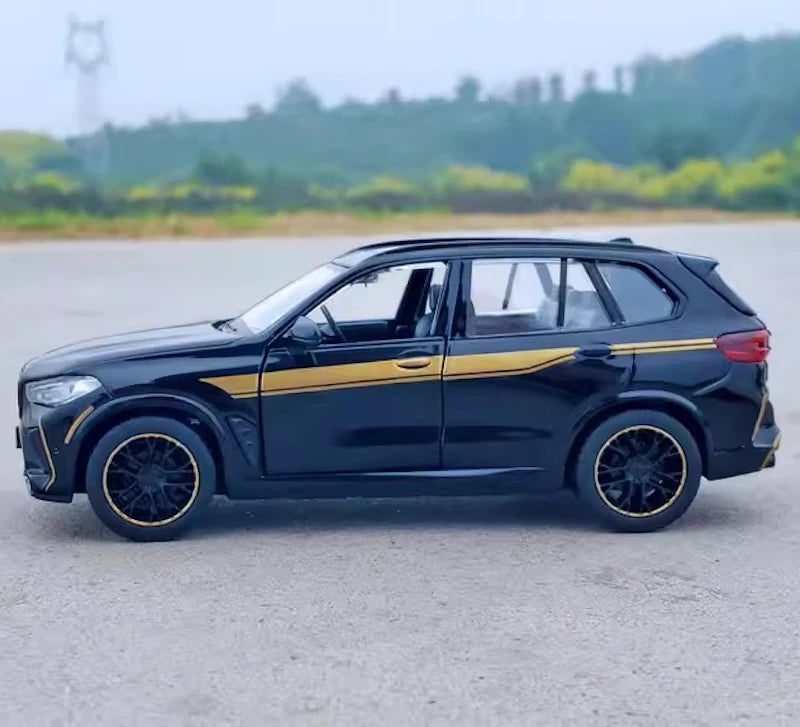 [TOY] 1:32 BMW 2019 F95 X5 M Black Model Car Die-Cast