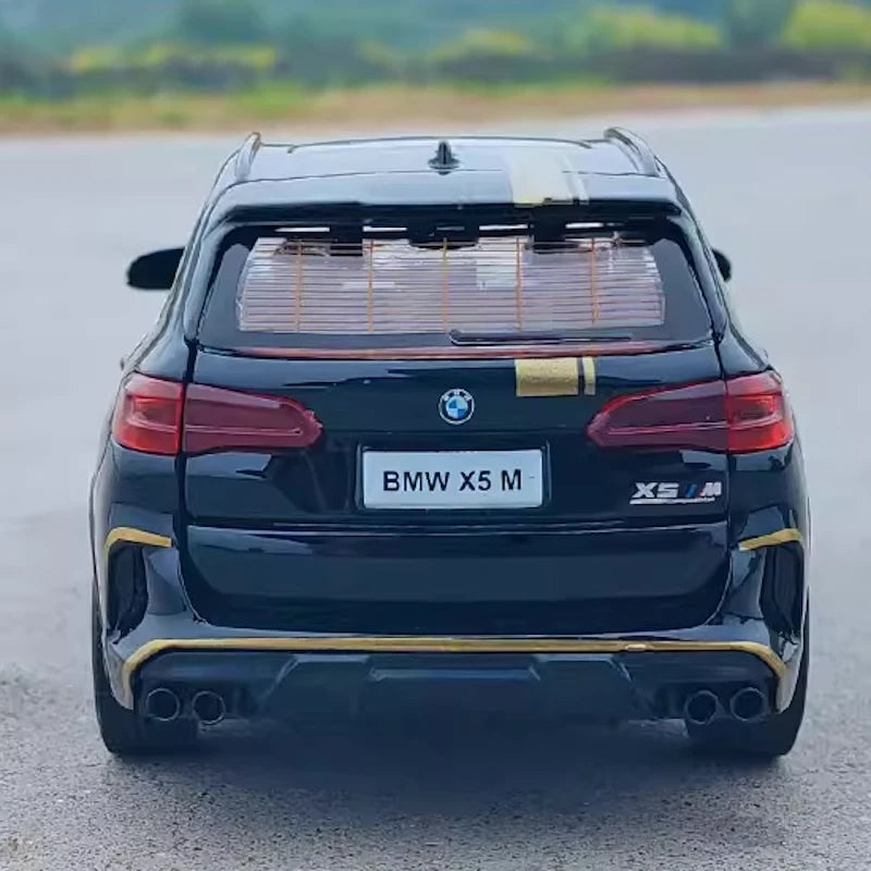 [TOY] 1:32 BMW 2019 F95 X5 M Black Model Car Die-Cast