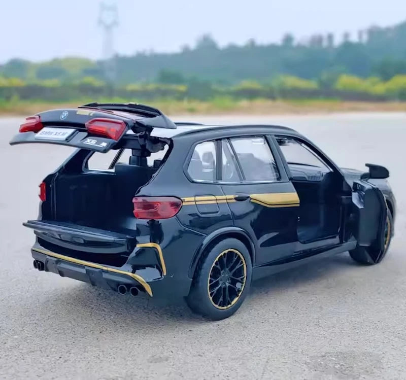 [TOY] 1:32 BMW 2019 F95 X5 M Black Model Car Die-Cast