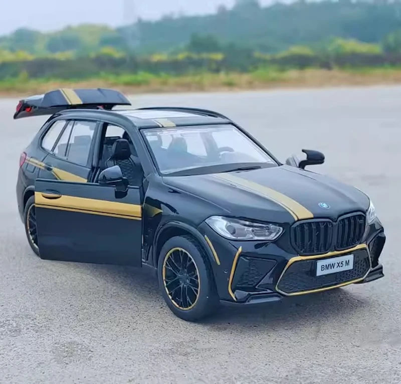 [TOY] 1:32 BMW 2019 F95 X5 M Black Model Car Die-Cast
