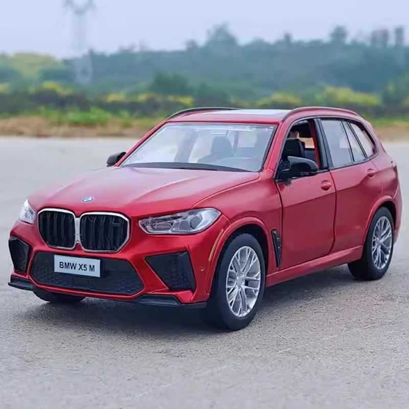 [TOY] 1:32 BMW 2019 F95 X5 M Red Model Car Die-Cast