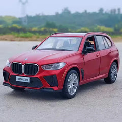 [TOY] 1:32 BMW 2019 F95 X5 M Red Model Car Die-Cast