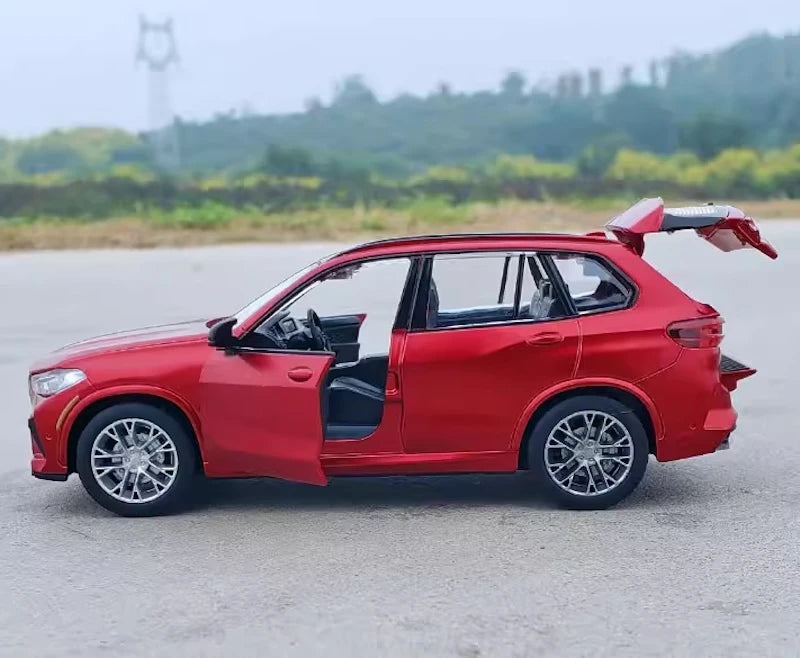 [TOY] 1:32 BMW 2019 F95 X5 M Red Model Car Die-Cast