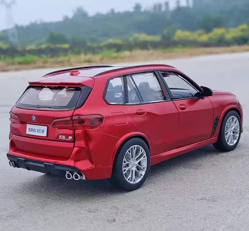 [TOY] 1:32 BMW 2019 F95 X5 M Red Model Car Die-Cast