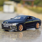[TOY] 1:32 BMW 2019 F9X MANHART MH8 800 Black Model Car Die-Cast