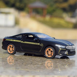 [TOY] 1:32 BMW 2019 F9X MANHART MH8 800 Black Model Car Die-Cast