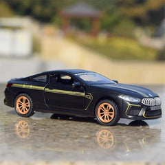 [TOY] 1:32 BMW 2019 F9X MANHART MH8 800 noir voiture miniature Die-Cast