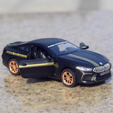 [TOY] 1:32 BMW 2019 F9X MANHART MH8 800 Black Model Car Die-Cast