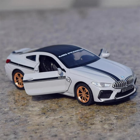 [TOY] 1:32 BMW 2019 F9X MANHART MH8 800 Gray Model Car Die-Cast