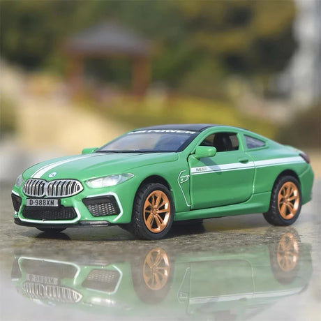 [TOY] 1:32 BMW 2019 F9X MANHART MH8 800 Green Model Car Die-Cast