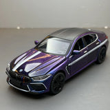 [TOY] 1:32 BMW 2019 F9X MANHART MH8 800 violet voiture miniature Die-Cast