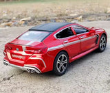 [TOY] 1:32 BMW 2019 F9X MANHART MH8 800 Red Model Car Die-Cast