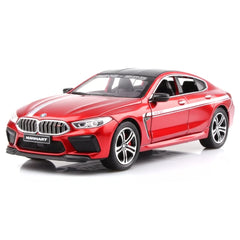 [TOY] 1:32 BMW 2019 F9X MANHART MH8 800 rosso modellino di auto Die-Cast