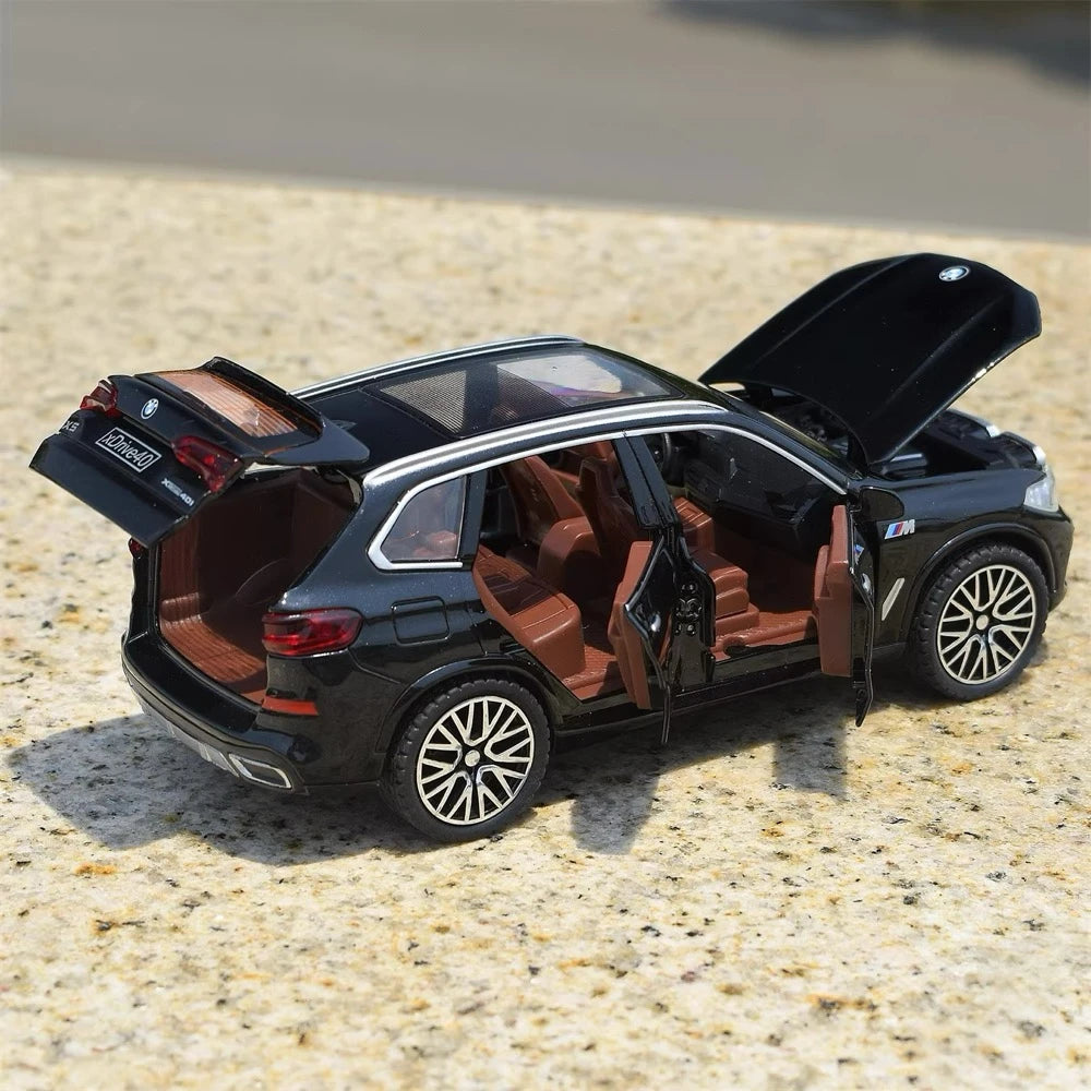 [TOY] 1:32 BMW 2019 G05 X5 xDrive40i Black Model Car Die-Cast