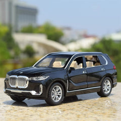 [TOY] 1:32 BMW 2019 G07 X7 Black Model Car Die-Cast