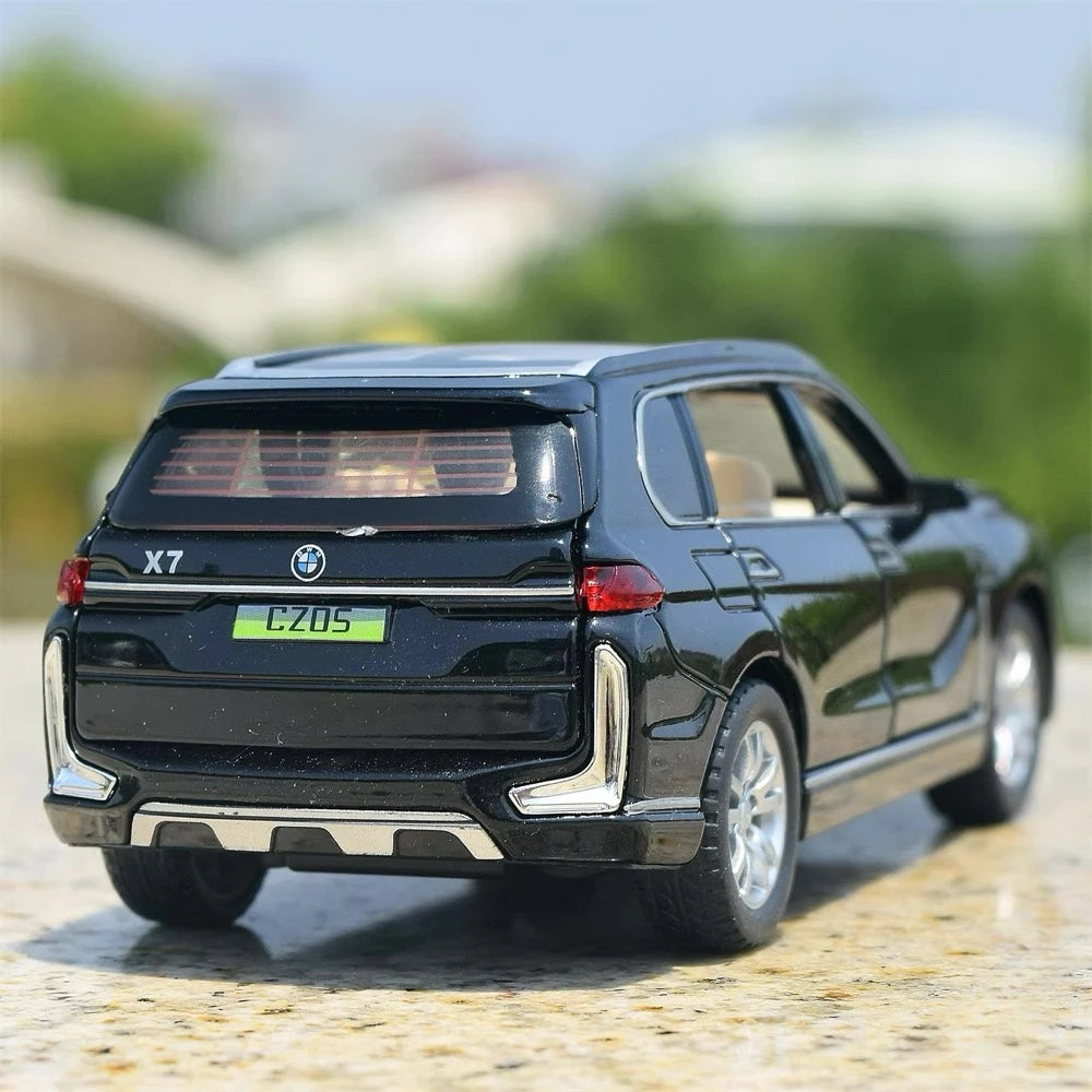[TOY] 1:32 BMW 2019 G07 X7 Black Model Car Die-Cast