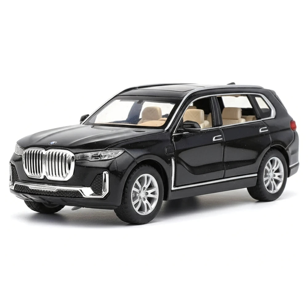 [TOY] 1:32 BMW 2019 G07 X7 Black Model Car Die-Cast