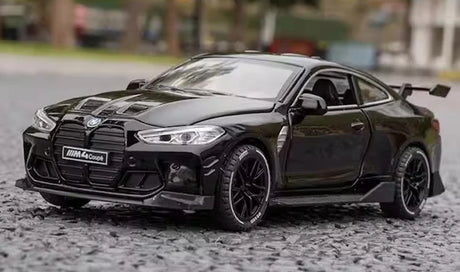 [TOY] 1:32 BMW 2021 G82 M4 Coupe Sport Black Model Car Die-Cast