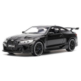 [TOY] 1:32 BMW 2021 G82 M4 Coupe Sport Black Model Car Die-Cast