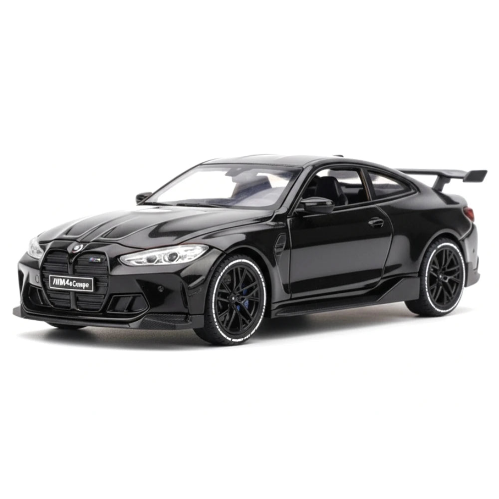 [TOY] 1:32 BMW 2021 G82 M4 Coupe Sport Black Model Car Die-Cast