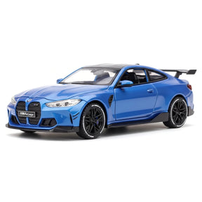 [TOY] 1:32 BMW 2021 G82 M4 Coupe Sport Blue Model Car Die-Cast