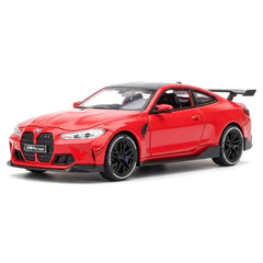 [TOY] 1:32 BMW 2021 G82 M4 Coupe Sport rouge voiture miniature Die-Cast