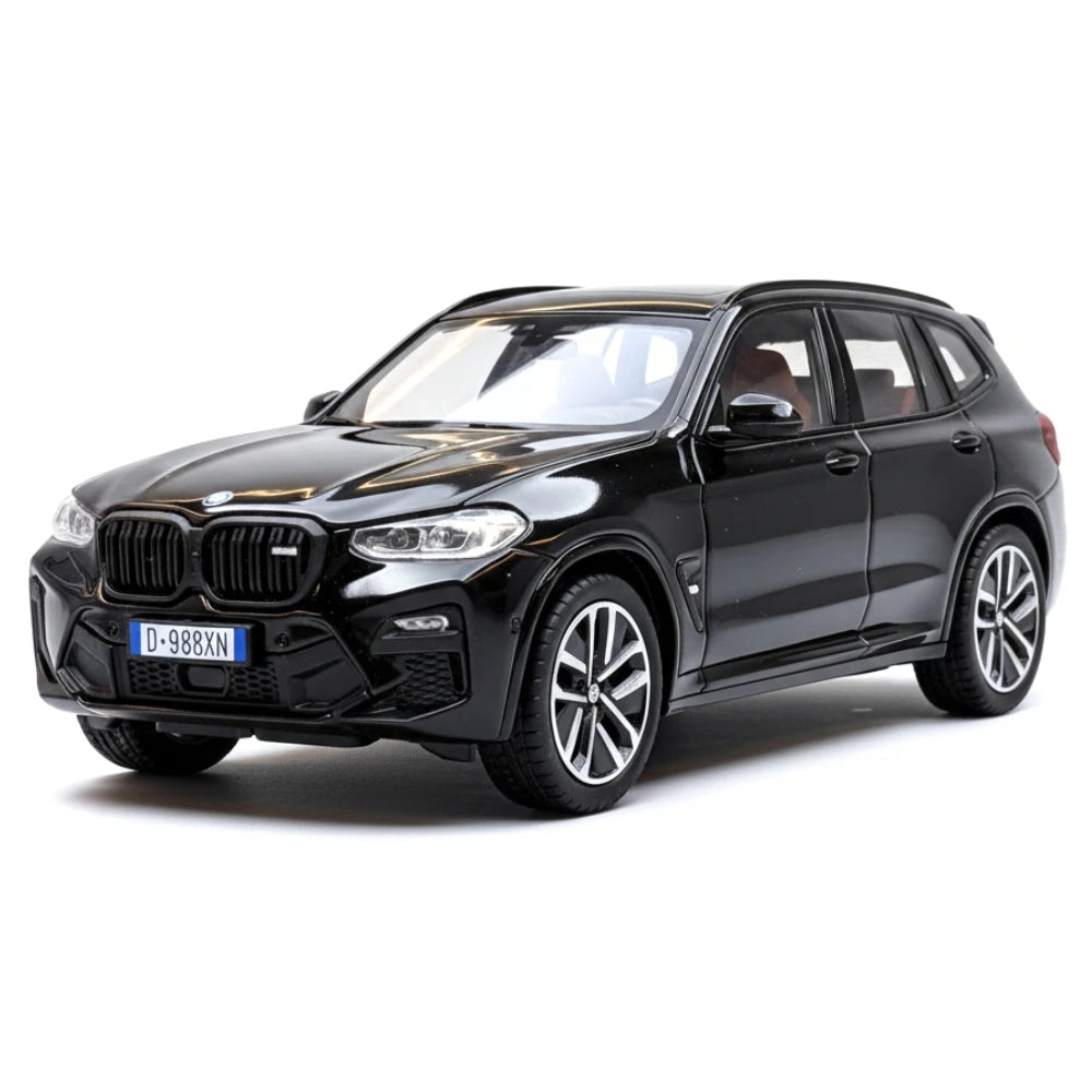 [TOY] 1:32 BMW 2022 F97 X3M nero modellino di auto Die-Cast