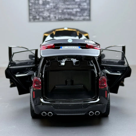 [TOY] 1:32 BMW 2022 F97 X3M Black Model Car Die-Cast