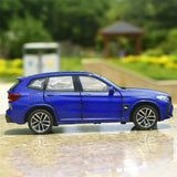 [TOY] 1:32 BMW 2022 F97 X3M blauw modelauto Die-Cast