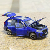 [TOY] 1:32 BMW 2022 F97 X3M blauw modelauto Die-Cast
