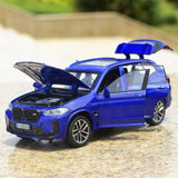 [TOY] 1:32 BMW 2022 F97 X3M blauw modelauto Die-Cast