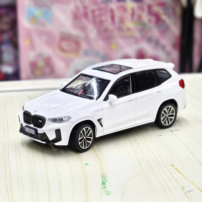 [TOY] 1:32 BMW 2022 F97 X3M White Model Car Die-Cast