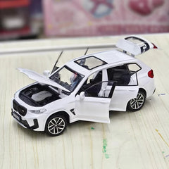 [TOY] 1:32 BMW 2022 F97 X3M White Model Car Die-Cast
