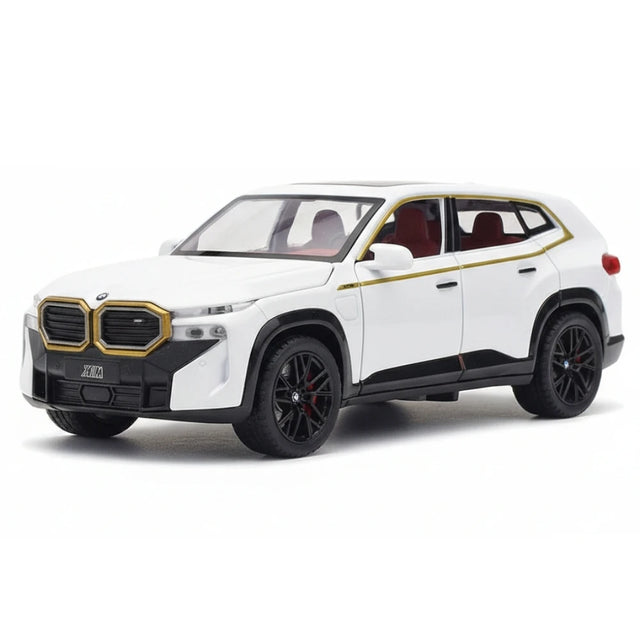 [TOY] 1:32 BMW 2022 G09 XM White Model Car Die-Cast