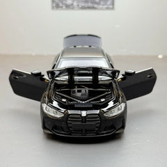 [TOY] 1:32 BMW 2023 G82 M4 Black Model Car Die-Cast