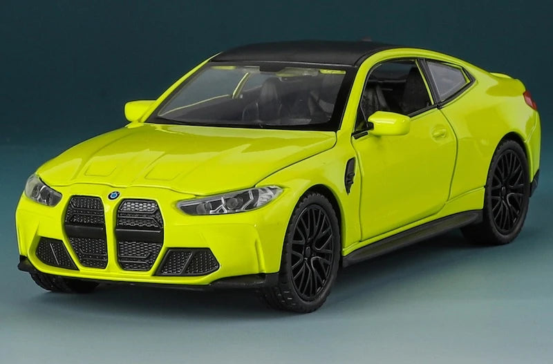 [TOY] 1:32 BMW 2023 G82 M4 Green Model Car Die-Cast
