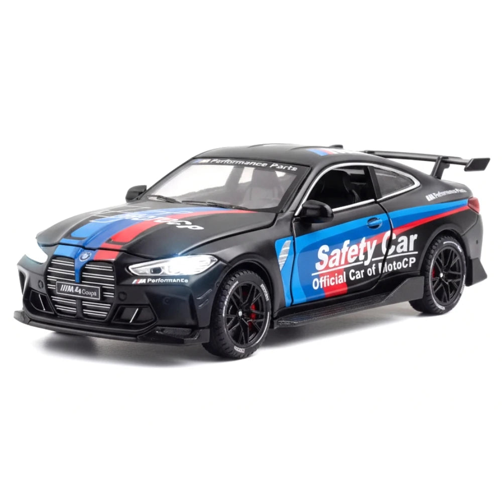[TOY] 1:32 BMW 2023 G82 M4 MotoGP Safety Car Black Model Car Die-Cast