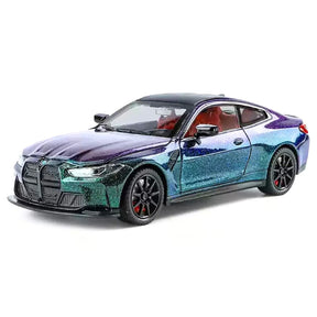 [TOY] 1:32 BMW 2023 G82 M4 Purple Model Car Die-Cast