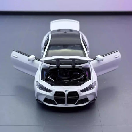 [TOY] 1:32 BMW 2023 G82 M4 White Model Car Die-Cast