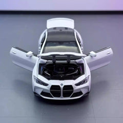 [TOY] 1:32 BMW 2023 G82 M4 White Model Car Die-Cast