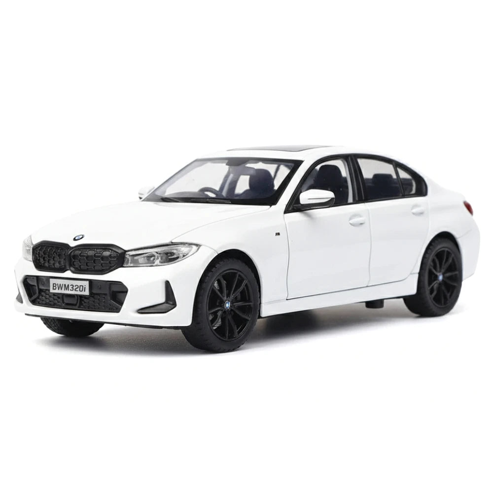 [TOY] 1:32 BMW 2024 G20 320i wit modelauto Die-Cast